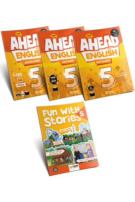 5. Sınıf İngilizce Ahead With English Practice - Test Book-Booklet Fun With Stories Team Elt