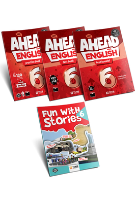 6. Sınıf İngilizce Ahead With English Practice - Test Book-Booklet Fun With Stories Team Elt