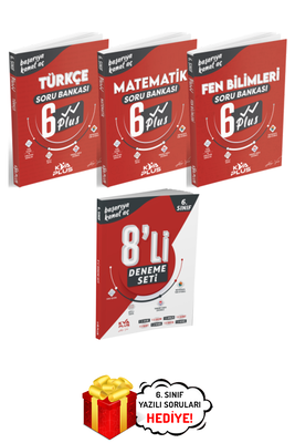 6. Sınıf Türkçe Matematik Fen Plus Soru Bankası ve Tüm Dersler Deneme Seti Koray Varol Yayınları