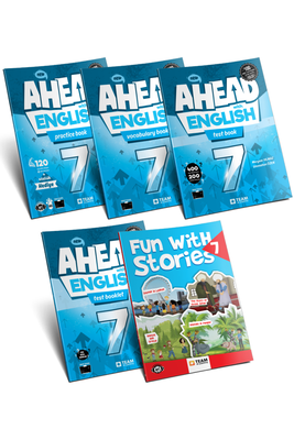 7. Sınıf Ahead With English Practice - Test Book-Booklet - Vocabulary - Fun With Stories Team Elt