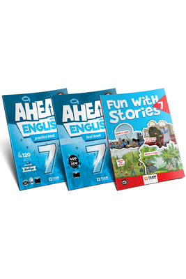 7. Sınıf İngilizce Ahead With English Practice - Test Book - Fun With Stories Team Elt Publishing