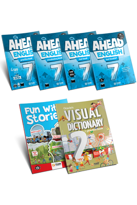 7.Sınıf Ahead With English - Fun With Stories - Oracle's Visual Dictionary Full Set 6 Kitap Team Elt