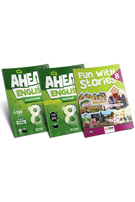 8. Sınıf Ahead With English Practice Book - Test Book Fun With Stories Team Elt Publishing