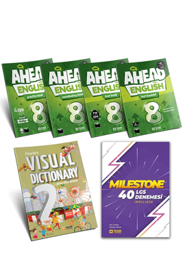 8. Sınıf English Practice - Test Book-Booklet - ocabulary - 40'lı Deneme Visual Dictionary Team Elt