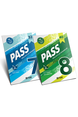 8. Sınıf LGS İngilizce Pass 7-8 Yeni Nesil Deneme Sınavı Seti Team ELT Publishing