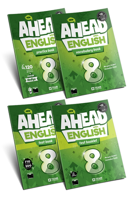 8.Sınıf Ahead With English Practice Book - Test Book - Test Booklet - Vocabulary Team Elt Publishing