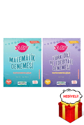 AYT Matematik Edebiyat 30'lu Deneme Seti Okyanus Yayınları