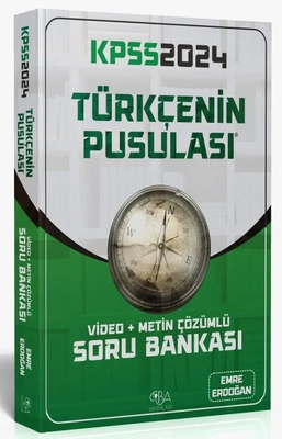 CBA Yayınları 2024 KPSS Türkçenin Pusulası Soru Bankası Çözümlü CBA Yayınları