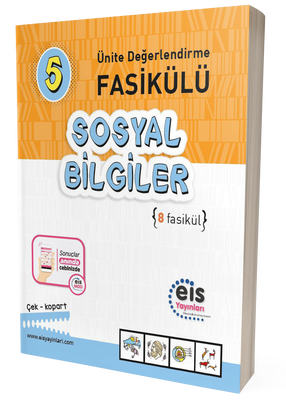 Eis Yayınları 5. Sınıf Sosyal Bilgiler Ünite Değerlendirme Fasikülü