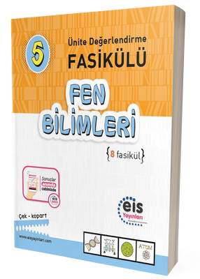 Eis Yayınları 5. Sınıf Ünite Fen Bilimleri Değerlendirme Fasikülü