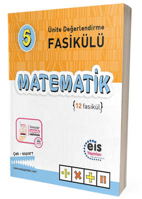 Eis Yayınları 5. Sınıf Ünite Matematik Değerlendirme Fasikülü