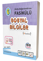 Eis Yayınları 6. Sınıf Sosyal Bilgiler Ünite Değerlendirme Fasikülü