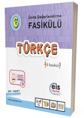 Eis Yayınları 6. Sınıf Türkçe Ünite Değerlendirme Fasikülü