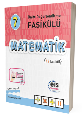 Eis Yayınları 7. Sınıf Matematik Ünite Değerlendirme Fasikülü