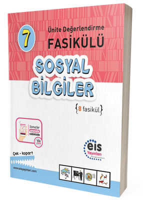 Eis Yayınları 7. Sınıf Sosyal Bilgiler Ünite Değerlendirme Fasikülü