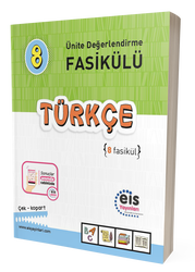 Eis Yayınları 8. Sınıf Türkçe Ünite Değerlendirme Fasikülü