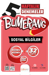 Günay Yayınları 5. Sınıf Bumerang Haftalık Sosyal Bilgiler Denemeleri - Thumbnail