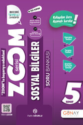 Günay Yayınları 5. Sınıf Zoom Serisi Sosyal Bilgiler Soru Bankası - Thumbnail