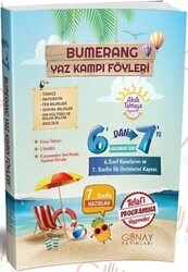 Günay Yayınları 6 Dan 7 Ye Geçenlere Bumerang Yaz Kampı Föyleri - Thumbnail