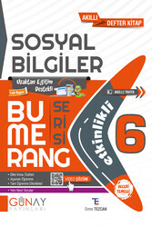 Günay Yayınları 6. Sınıf Bumerang Sosyal Bilgiler Etkinlikli Kitap - Thumbnail