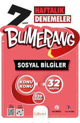 Günay Yayınları 7. Sınıf Bumerang Haftalık Sosyal Bilgilisi Denemeleri - Thumbnail