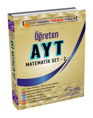 Gür YKS AYT Öğreten Matematik Set 2 Gür Yayınları