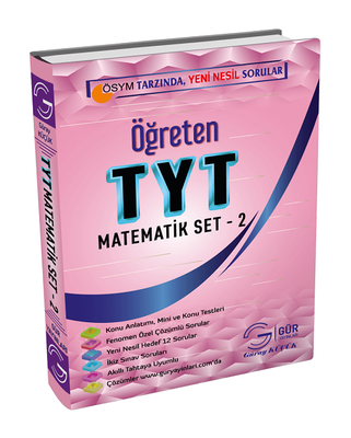 Gür YKS TYT Öğreten Matematik Set 2 Gür Yayınları