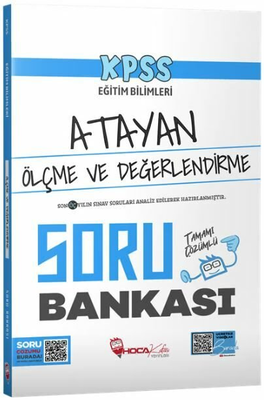 Hoca Kafası KPSS Eğitim Bilimleri Ölçme ve Değerlendirme Atayan Soru Bankası Çözümlü Hoca Kafası Yayınları