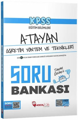 Hoca Kafası KPSS Eğitim Bilimleri Öğretim Yöntem ve Teknikleri Atayan Soru Bankası Çözümlü Hoca Kafası Yayınları