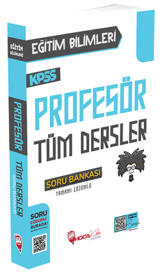 Hoca Kafası KPSS Eğitim Bilimleri Profesör Soru Bankası Çözümlü Hoca Kafası Yayınları