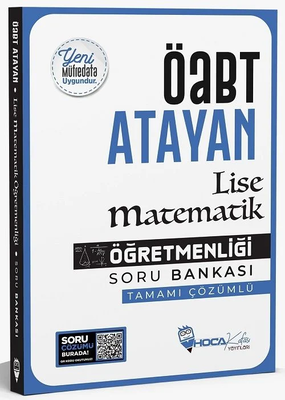 Hoca Kafası ÖABT Lise Matematik Öğretmenliği Atayan Soru Bankası Çözümlü Hoca Kafası Yayınları