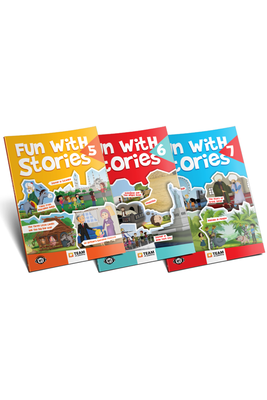 İngilizce Hikaye Kitabı Seti 3 Kitap Fun With Stories Level 5-6-7 Team ELT Publishing