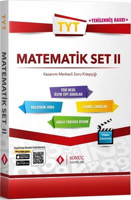 Sonuç YKS TYT Matematik Modüler Set-2 Soru Bankası Sonuç Yayınları