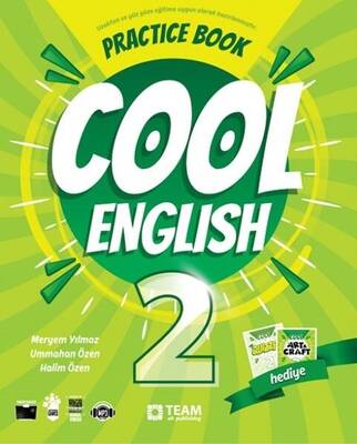 Team ELT Publishing Cool English 2 Practice Book (Cool Art & Craft 2 + Quizzes)