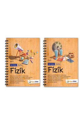 TYT Fizik ve AYT Fizik İçi Dolu Defter Seti Hiper Zeka