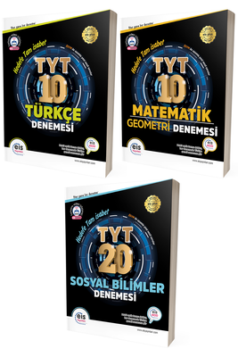 TYT Matematik-Geometri Türkçe Sosyal Bilimler Branş Denemeleri Seti Eis Yayınları